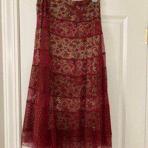 Floreat layered skirt, size 8